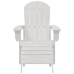 vidaXL Mobilier de lounge pentru grădină 2 pcs Alb 74 x 82 x 90cm