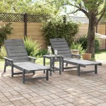 vidaXL Mobilier de lounge pentru grădină 2-persoană 2 pcs Gri deschis