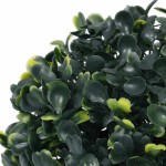 vidaXL Mingi artificiale din lemn de cimiș cu lumini LED 2 buc Verde vidaXL Mingi artificiale din lemn de cimiș cu lumini LED 2 buc Verde