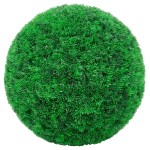 vidaXL Mingi artificiale din lemn de cimiș cu lumini LED 2 buc Verde vidaXL Mingi artificiale din lemn de cimiș cu lumini LED 2 buc Verde