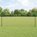 vidaXL Stâlpi de gard argintii 22 pcs Gri 50 x 0.8 m Metal vidaXL Stâlpi de gard argintii 22 pcs Gri 50 x 0.8 m Metal