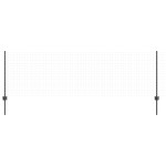 vidaXL Stâlpi de gard argintii 22 pcs Gri 50 x 0.8 m Metal vidaXL Stâlpi de gard argintii 22 pcs Gri 50 x 0.8 m Metal