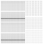 vidaXL Stâlpi de Gard 44 pcs Gri 100 x 1.4 m se potrivește bine. vidaXL Stâlpi de Gard 44 pcs Gri 100 x 1.4 m se potrivește bine.