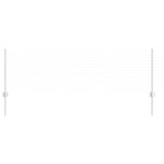 vidaXL Stâlpi de Gard Manual 22 pcs Argintiu 120 cm Oțel vidaXL Stâlpi de Gard Manual 22 pcs Argintiu 120 cm Oțel