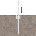 vidaXL Stâlpi verzi pentru gard 44 pcs Argintiu Oțel galvanizat vidaXL Stâlpi verzi pentru gard 44 pcs Argintiu Oțel galvanizat