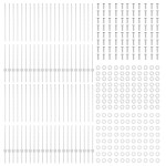 vidaXL Stâlpi de Gard Manual 88 pcs Argintiu 180 cm Oțel vidaXL Stâlpi de Gard Manual 88 pcs Argintiu 180 cm Oțel