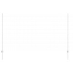 vidaXL Stâlpi de Gard Manual 44 pcs Argintiu 200 cm Oțel vidaXL Stâlpi de Gard Manual 44 pcs Argintiu 200 cm Oțel
