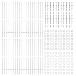 vidaXL Stâlpi de gard argintii 44 pcs Argintiu 100cm x 1.5m. vidaXL Stâlpi de gard argintii 44 pcs Argintiu 100cm x 1.5m.