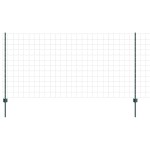 vidaXL Set Împrejmuire Grădină Set de 2 Verde Oțel Vopsit Electrostatic
