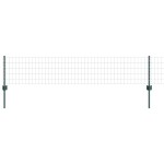 vidaXL Îngrădire cu stâlpi Verde 0.4 x 50 m Oțel vidaXL Îngrădire cu stâlpi Verde 0.4 x 50 m Oțel