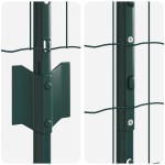 vidaXL Set gard Set de 2 Verde Polietilenă 25 x 1.2 m Durabil