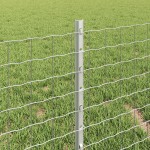 vidaXL Îngrădire cu stâlpi Argintiu 0.4 x 25 m Oțel vidaXL Îngrădire cu stâlpi Argintiu 0.4 x 25 m Oțel