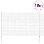 vidaXL Îngrădire cu stâlpi Argintiu 1.6 x 10 m Oțel vidaXL Îngrădire cu stâlpi Argintiu 1.6 x 10 m Oțel