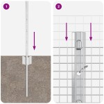 vidaXL Îngrădire cu stâlpi Argintiu 0.4 x 25 m Oțel