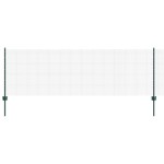 vidaXL Îngrădire cu stâlpi Verde 0.8 x 25 m Oțel vidaXL Îngrădire cu stâlpi Verde 0.8 x 25 m Oțel