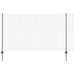 vidaXL Îngrădire cu stâlpi Verde 1.4 x 50 m Oțel vidaXL Îngrădire cu stâlpi Verde 1.4 x 50 m Oțel