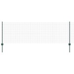 vidaXL Îngrădire cu stâlpi Verde 0.8 x 100 m Oțel vidaXL Îngrădire cu stâlpi Verde 0.8 x 100 m Oțel