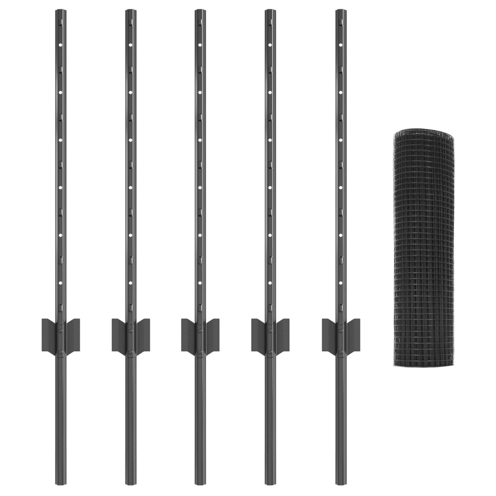 vidaXL Set de garduri din sârmă pentru găini Set de 2 Gri Metal Mare