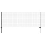 vidaXL Îngrădire cu stâlpi Gri 0.8 x 10 m Oțel vidaXL Îngrădire cu stâlpi Gri 0.8 x 10 m Oțel
