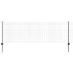 vidaXL Îngrădire cu stâlpi Gri 0.8 x 10 m Oțel vidaXL Îngrădire cu stâlpi Gri 0.8 x 10 m Oțel