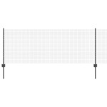 vidaXL Îngrădire cu stâlpi Gri 0.8 x 50 m Oțel vidaXL Îngrădire cu stâlpi Gri 0.8 x 50 m Oțel