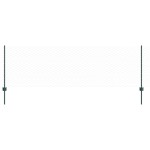 vidaXL Îngrădire cu stâlpi Verde 0.8 x 10 m Oțel vidaXL Îngrădire cu stâlpi Verde 0.8 x 10 m Oțel