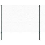 vidaXL Îngrădire cu stâlpi Verde 1.5 x 10 m Oțel vidaXL Îngrădire cu stâlpi Verde 1.5 x 10 m Oțel