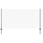 vidaXL Îngrădire cu stâlpi Verde 1.2 x 25 m Oțel