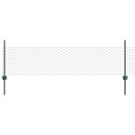 vidaXL Îngrădire cu stâlpi Verde 0.5 x 50 m Oțel vidaXL Îngrădire cu stâlpi Verde 0.5 x 50 m Oțel