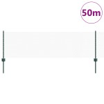 vidaXL Îngrădire cu stâlpi Verde 0.6 x 50 m Oțel vidaXL Îngrădire cu stâlpi Verde 0.6 x 50 m Oțel