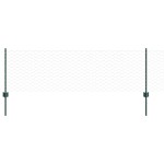 vidaXL Îngrădire cu stâlpi Verde 0.6 x 50 m Oțel vidaXL Îngrădire cu stâlpi Verde 0.6 x 50 m Oțel
