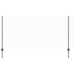 vidaXL Îngrădire cu stâlpi Verde 1.2 x 50 m Oțel vidaXL Îngrădire cu stâlpi Verde 1.2 x 50 m Oțel