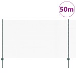 vidaXL Îngrădire cu stâlpi Verde 1.4 x 50 m Oțel vidaXL Îngrădire cu stâlpi Verde 1.4 x 50 m Oțel