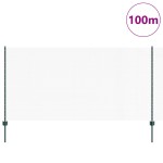 vidaXL Îngrădire cu stâlpi Verde 1.2 x 100 m Oțel vidaXL Îngrădire cu stâlpi Verde 1.2 x 100 m Oțel