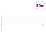 vidaXL Îngrădire cu stâlpi Gri 0.4 x 50 m Oțel