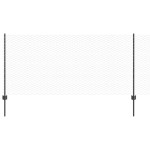 vidaXL Stâlpi de Gard 22 buc U-Channel Gri 100 cm Oțel