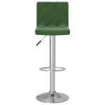vidaXL Scaune de bar, 2 buc., verde închis, catifea vidaXL Scaune de bar, 2 buc., verde închis, catifea