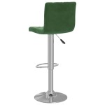 vidaXL Scaune de bar, 2 buc., verde închis, catifea vidaXL Scaune de bar, 2 buc., verde închis, catifea