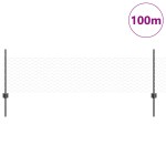 vidaXL Stâlpi de gard 11 pcs U-Channel Gri 60 cm Oțel