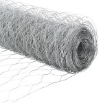vidaXL Îngrădire cu stâlpi Argintiu 0.4 x 25 m Oțel vidaXL Îngrădire cu stâlpi Argintiu 0.4 x 25 m Oțel