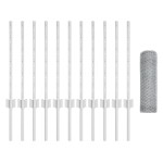 vidaXL Set Gard Set de 2 Oțel galvanizat Mare Durabil