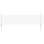 vidaXL Set gard Set de 2 Oțel galvanizat 25 x 0.5 m Durabil