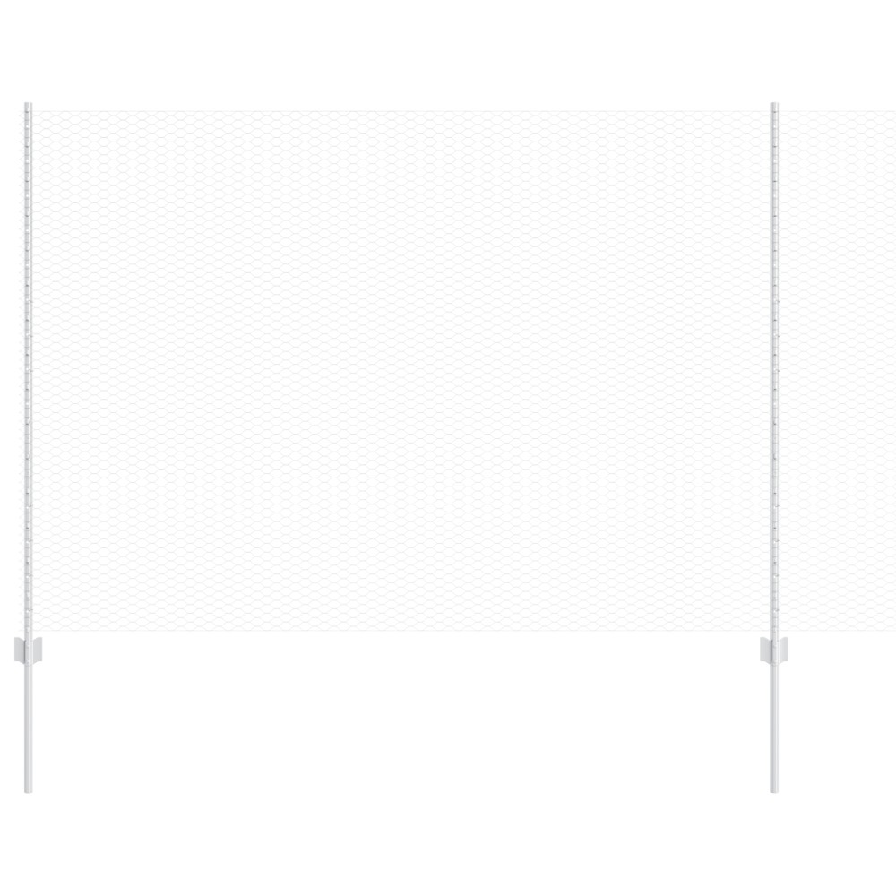 vidaXL Stâlpi de gard 22 buc U-Channel 150 cm Oțel galvanizat
