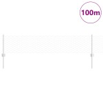 vidaXL Set Stâlpi de Îngrădire 11 buc U-Channel 40 cm Oțel Galvanizat