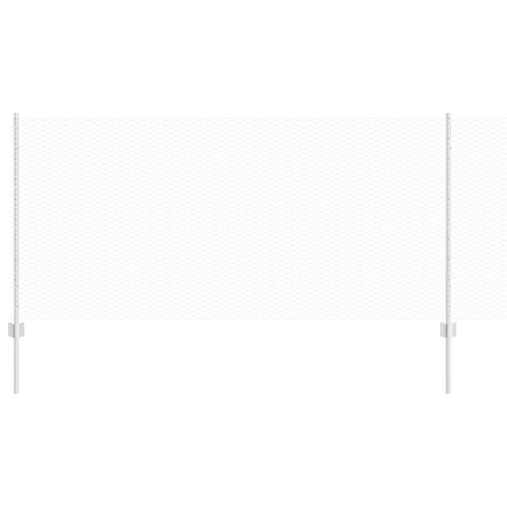 Posturi de gard vidaXL 22 buc U-Channel 100 cm Oțel galvanizat