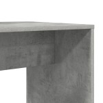vidaXL Birou cu raft cu depozitare Gri beton 138.5 x 55 x 143 cm Lemn compozit vidaXL Birou cu raft cu depozitare Gri beton 138.5 x 55 x 143 cm Lemn compozit