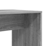 vidaXL Birou cu raft sonoma gri 138.5 x 55 x 143 cm Lemn compozit vidaXL Birou cu raft sonoma gri 138.5 x 55 x 143 cm Lemn compozit
