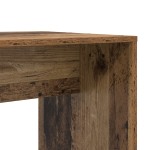 vidaXL Birou cu raft Lemn vechi 138.5 x 55 x 143 cm Lemn compozit vidaXL Birou cu raft Lemn vechi 138.5 x 55 x 143 cm Lemn compozit