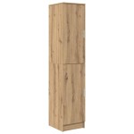 vidaXL Birou 2 pcs Stejar Artizanal