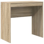 vidaXL Birou cu Stocare Sonoma Oak Lemn Inginerizat vidaXL Birou cu Stocare Sonoma Oak Lemn Inginerizat
